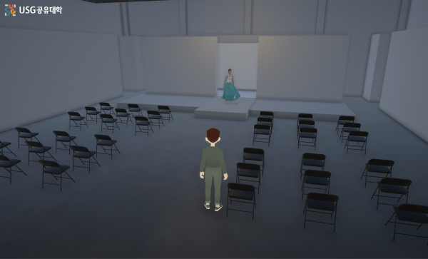 Interiors of Virtual showroom & RunWay